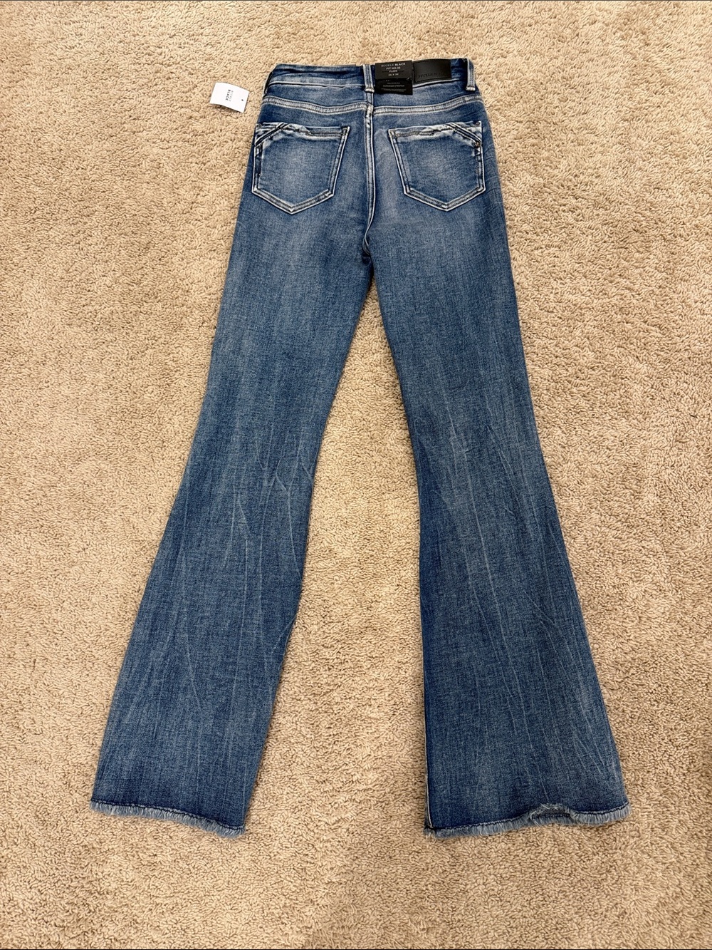 Buckle black High-Rise Flared Jeans -24 - Picture 4 of 6